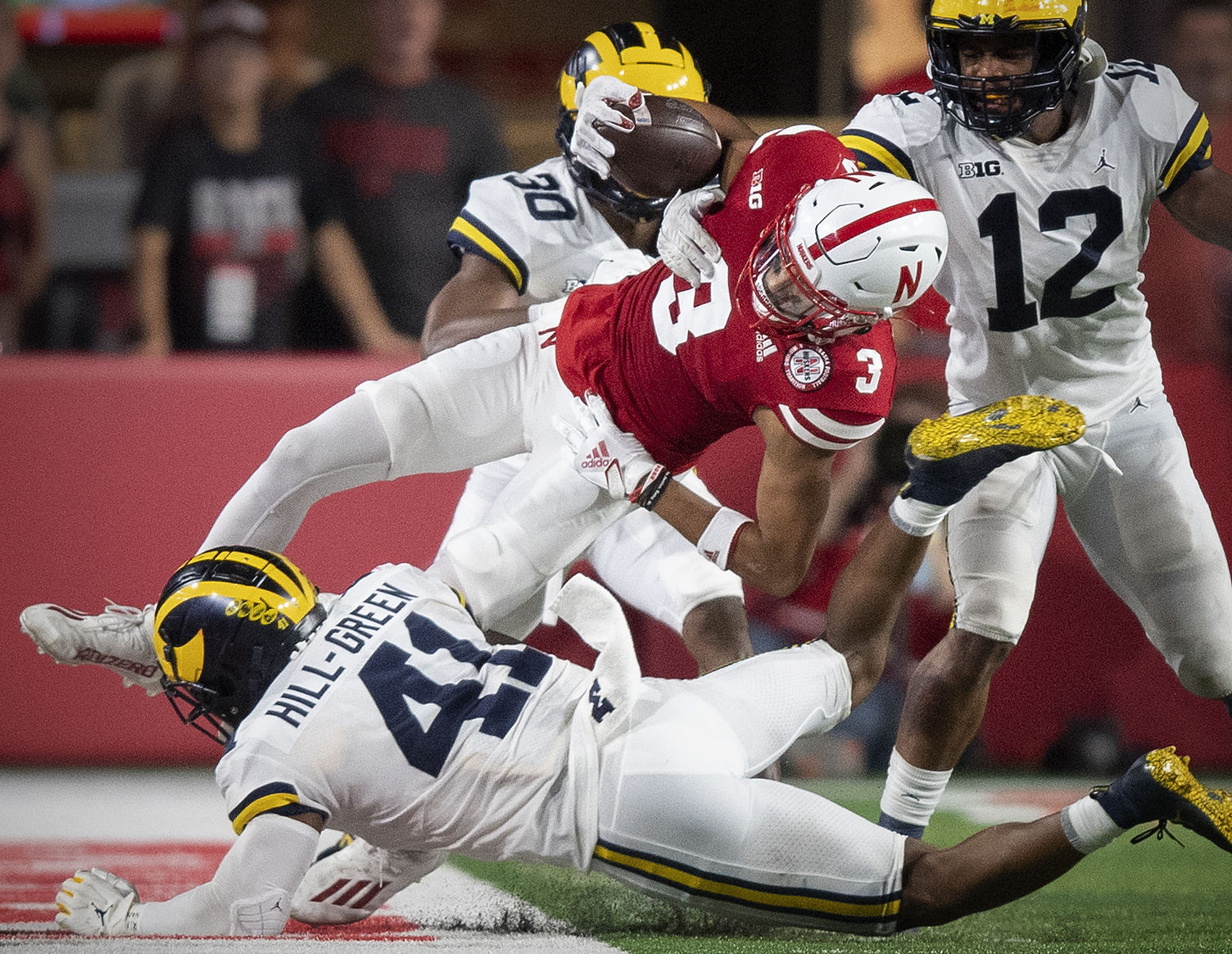 Michigan vs. Nebraska, 10.9